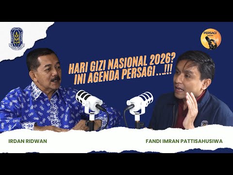 Hari Gizi Nasional 2026?? Ini Agenda PERSAGI Kabupaten Bondowoso!!! | PERSAGI Kabupaten Bondowoso PODCAST Eps. 16